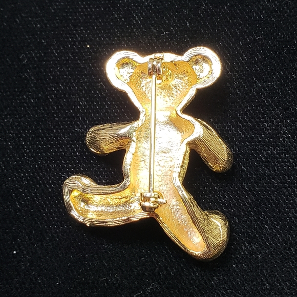 Vintage teddy bear brooch - Picture 2 of 3